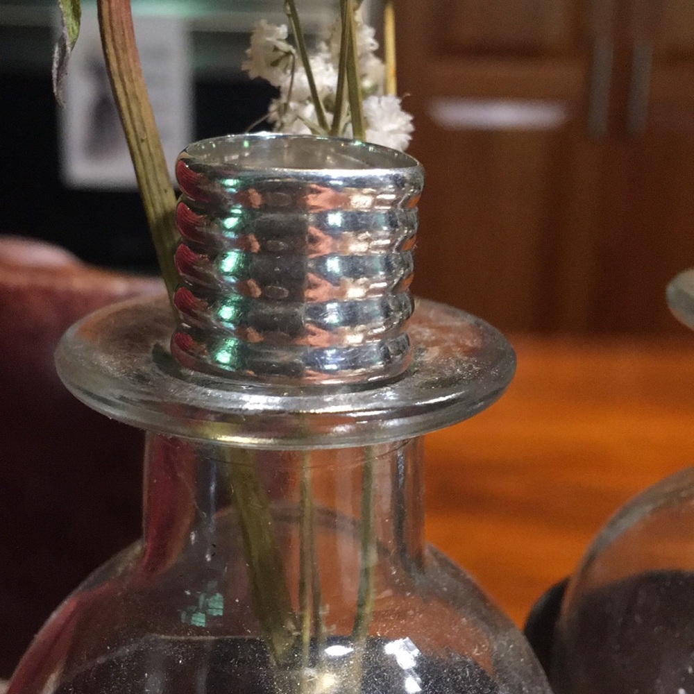 Sterling Silver Ring, Five Connected Wide Bands - image 3